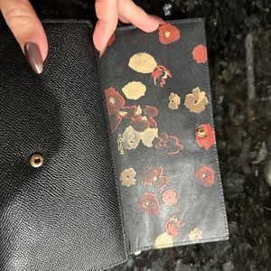 Coach leather wallet